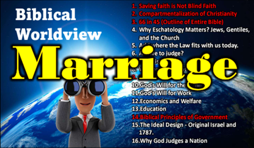 Biblical Worldview-Marriage -2023 – 10/8/2023