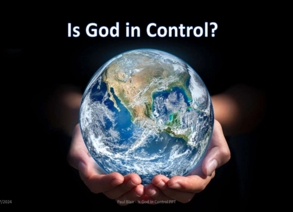 Is God In Control? 1/21/2024